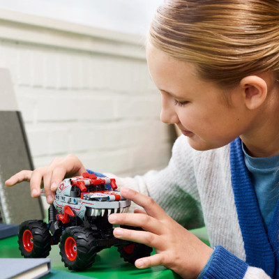 LEGO TECHNIC 42200 Đồ Chơi Lắp Ráp Xe Monster Jam-ThunderROARus (232 Chi Tiết)