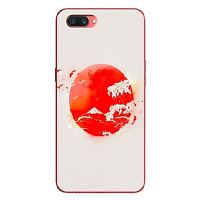 Ốp lưng in cho OPPO A5 mẫu Mặt Trời Đỏ - Hàng chính hãng