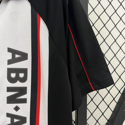 Áo Bóng Đá Retro Ajax 1998 - Sân Khách bản cao cấp vải Cotton Polyester