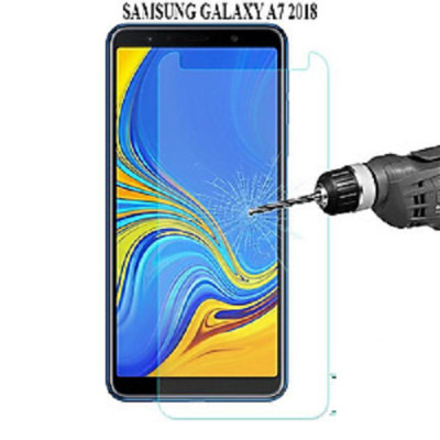 Kính cường lực cho Samsung A7 2018 , A750 trong suốt không full Glass 9H ( hàng chính hãng)