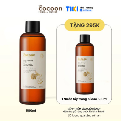 Nước tẩy trang bí đao Cocoon 500ml