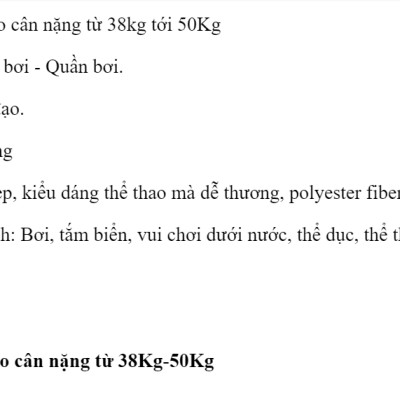 Đồ Bơi Nữ Hai Mảnh Tiện Lợi Và Kín Đáo AT21O MayHomes Women 2-Piece Swimwear