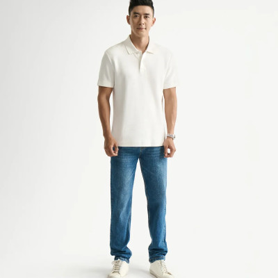 Áo polo tay ngắn vải texture Form Fitted - ROUTINE 10F24POL015R1 | ROUTINE CÀ MAU