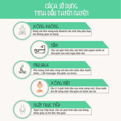 Tinh dầu Xông phòng gồm Combo 3 lọ tinh dầu cao cấp: tinh dầu Sả chanh (10ml) + tinh dầu Oải hương (10ml) + tinh dầu Cam tươi (10ml) Vemoda