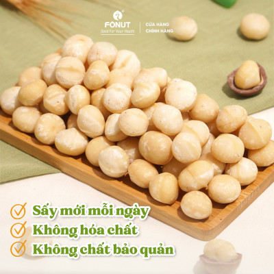 Macca Úc size trung hàng loại 1 hũ 250g-500g hạt làm sữa, ăn vặt phù hợp cho mẹ bầu, ăn kiêng