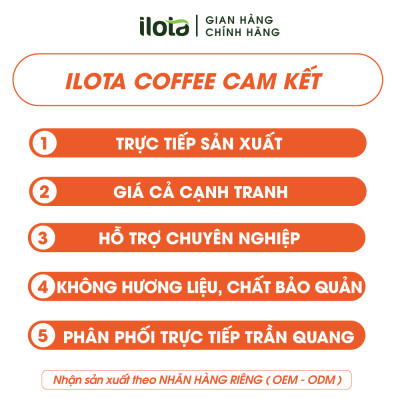 Cafe Hoà tan 3 in 1 Ngon (Bịch To 60 gói) Trần Quang