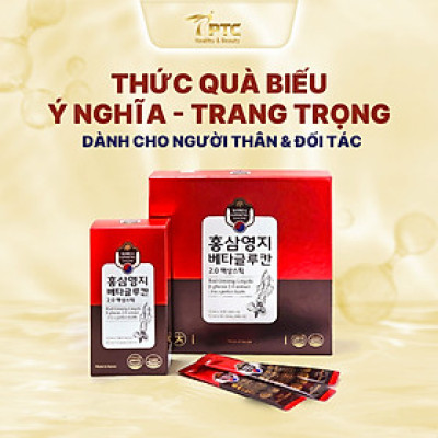 Nhân Sâm Linh Chi Kết Hợp Hoạt Chất Beta Glucan 2.0 Extract 