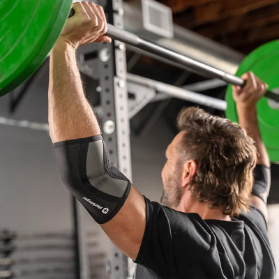 Xỏ khuỷu tay tập Gym Harbinger Pro Elbow Sleeves 4mm