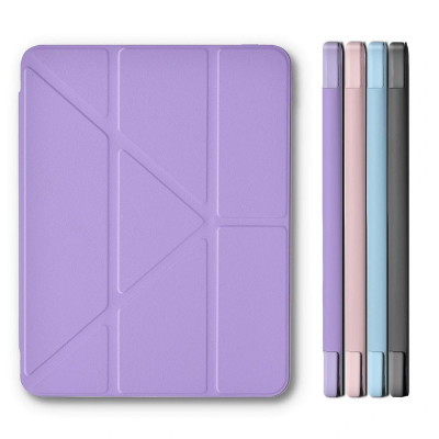 Bao Da Cho ipad Pro 11 inch M4 2024 hiệu WIWU Defender Protective Case 5 Kiểu Gấp Chân Đế, có khay bút sạc trực tiếp, chống sốc chống bụi bẩn - hàng chính hãng