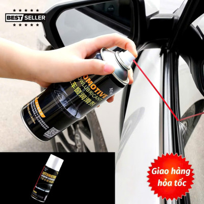 Xịt Dưỡng Gioăng Cao Su Ô Tô [AUTOMOTM] 450ml – Bôi Trơn, Chống Kẹt Cửa Kính Hiệu Quả