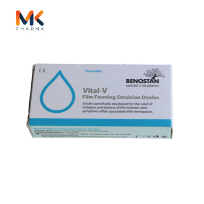 VIÊN ĐẶT HỖ TRỢ PHỤ KHOA VITAL -V FILM FORMING OVULES