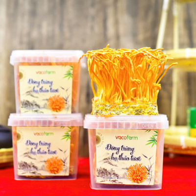 Combo 4 hộp [MUA 3 TẶNG 1]  Đông trùng hạ thảo tươi vacofarm 