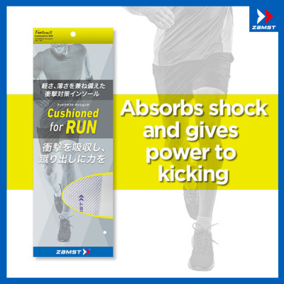 Lót giày ZAMST RUN- Footcraft cushioned for RUN hỗ trợ chạy bộ