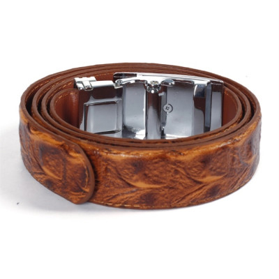 Bộ Ví & Thắt Lưng Nam Vân Cá Sấu Huy Hoàng HT2116-HT4116 (23 x 11,5 cm) - Vàng