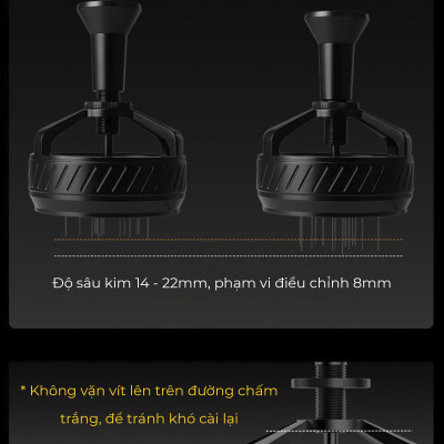 Feepie kim xoay tán đều bột THOR