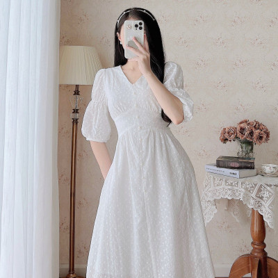 De Leah - Đầm Ôm Tay Lỡ 2 Tầng - Thời Trang Thiết Kế