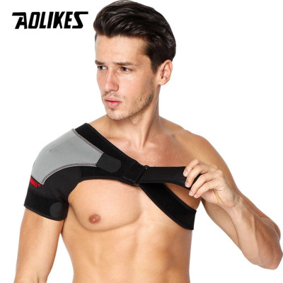 Đai bảo vệ cố định khớp vai AOLIKES A-1697 phục hồi chấn thương adjustable sport shoulder support