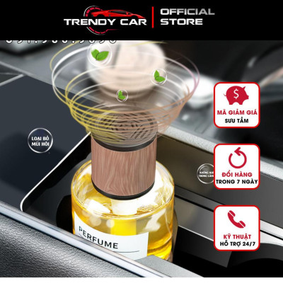 Nước Hoa Ô Tô Tinh Dầu Thơm Xe Hơi Khuếch Tán Nước Hoa Khử Mùi Ô Tô Chống Say Xe, Que Tán Hương Thơm Phòng 160 ml