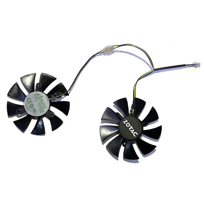 2pcs/lot DIY GA92S2U 85MM 4PIN R&X 2060 GPU Fan For R&X2060-6GD6 Destroyer  SM HA Graphics card Cooling Fans