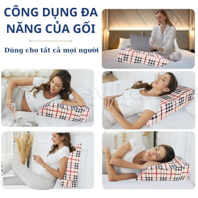 Gối Kê Chân Chống Suy Giãn Tĩnh Mạch Lượn Sóng,Tăng Tuần Hoàn Máu Chống Phù Nề, Giảm Ê Buốt, Đau Mỏi