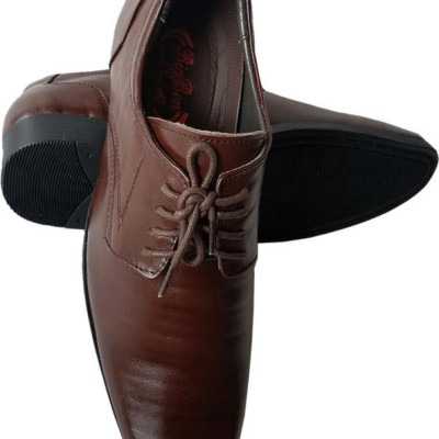 Giày Tây Nam Cột Dây  BiGGBEN Da Bò Thật GT122