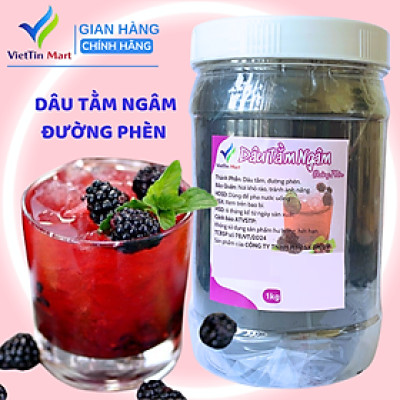 Dâu Tằm Ngâm Đường Phèn 1kg VietTin Mart