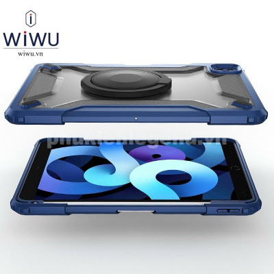 Ốp Lưng Kèm giá đỡ Cho iPad Air 6 11inch M2 2024 hiệu WIWU Mecha Rotative Stand Case - Hàng chính hãng