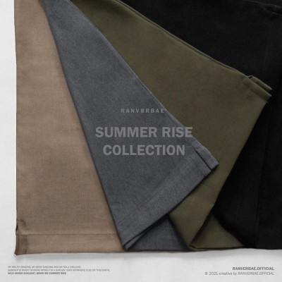 Áo Thun RANV RBAE SUMMER RISE Xanh Rêu