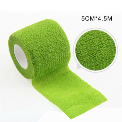 Combo 2 Cuộn Băng Cuốn Tự Dính, Băng Cuốn Cao Su Non, Băng Keo Thể Thao Chống Chấn Thương (Kích thước 5cm*4.5m), Băng keo thể thao đá bóng, băng cuốn thể thao vải tự dính, băng quấn y tế cuốn ngón tay, cổ tay, cổ chân