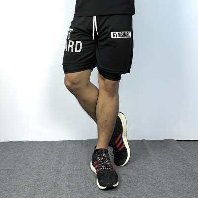 Quần hai lớp nam tập gym DO GYM SHOP chất thun lỗ kim thoáng khí khi chơi thể thao