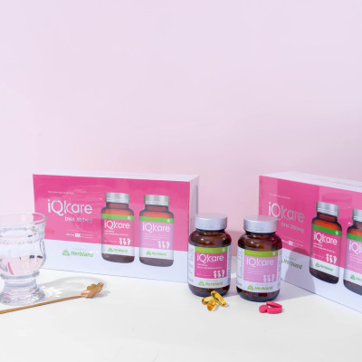 Viên uống IQKARE bổ sung Vitamin, khoáng chất cho mẹ bầu (Hộp 2 lọ/30 viên)