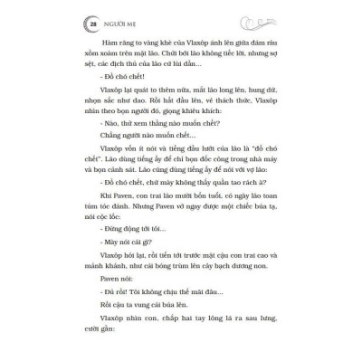 Sách - Người Mẹ - Bìa Mềm - Maxim Gorky - Minh Thắng