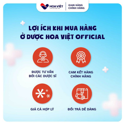  Siro ho thảo dược Ngân Kiều Hoa Việt tăng cường sức đề kháng, hỗ trợ giảm ho hiệu quả 20 ống