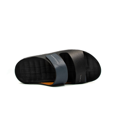 Dép Quai Ngang Nam Da Bò Nappa Cao Cấp Tomoyo TMD30304