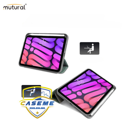 Bao da dành cho iPad 11 inch 2025 (Gen 11) chính hãng Mutural chống sốc kèm khay bút - Hàng nhập khẩu
