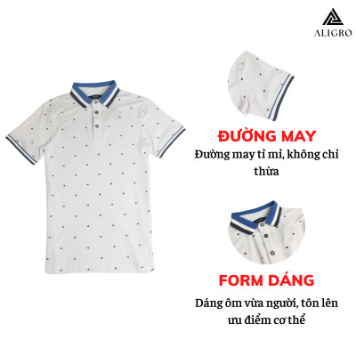 Áo phông nam Aligro ALGPLO66