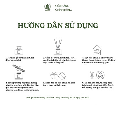 Tinh Dầu Khuếch Tán Tịnh Không (Purified Aura) - 50ml - Tinh Dầu Thơm Phòng Cao Cấp Le Rustique