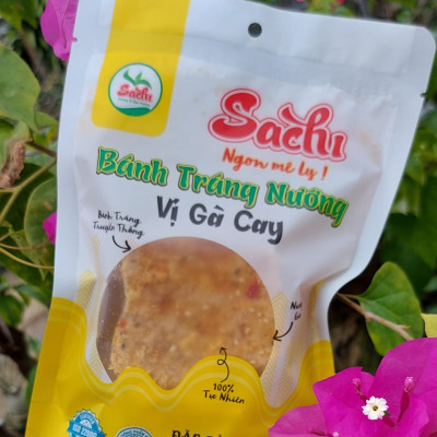 Combo 5 Bì Bánh Tráng Nướng Tẩm Vị Sachi 45gam