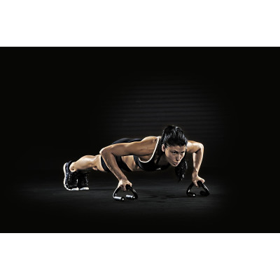 Dụng Cụ Hít Đất, Chống Đẩy Chính Hãng ADIDAS ADAC-12231 Push Up Bars (1 Cặp) - Chịu tải đến 150Kg