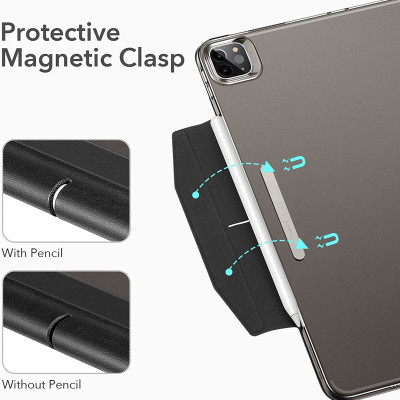 Bao Da Dành Cho iPad Pro 11 inch 2021/2022 và iPad Pro 12.9 inch 2021/2022 ESR Ascend Trifold Hard Case - Hàng Nhập Khẩu