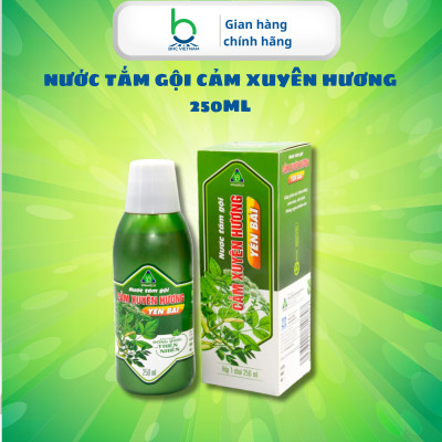 Nước Tắm Gội Cảm Xuyên Hương Hỗ Trợ Phòng Ngừa Cảm Lạnh, Cảm Cúm - 250ml