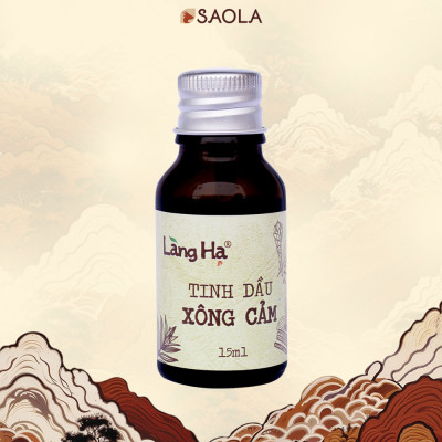 Tinh dầu Xông cảm Nguyên Chất - Làng Hạ - Giải cảm tiện lợi, tăng sức đề kháng, thải độc, lọc không khí - Hàng Chính Hãng