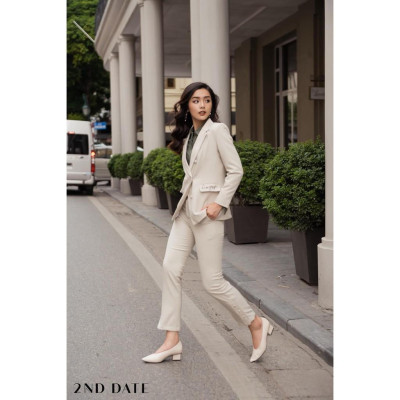 Quần suông ống đứng nữ kiểu 2NDDATE 2HTR002B