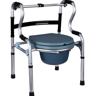 Khung tập đi 2 trong 1 làm gậy tập đi vừa tích hợp bô vệ sinh cho người già gặp khó khăn vận động, chính hãng Nikita