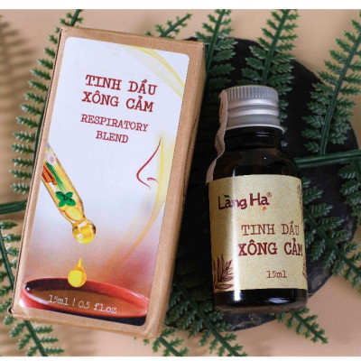 Tinh dầu Xông cảm Nguyên Chất - Làng Hạ - Giải cảm tiện lợi, tăng sức đề kháng, thải độc, lọc không khí - Hàng Chính Hãng