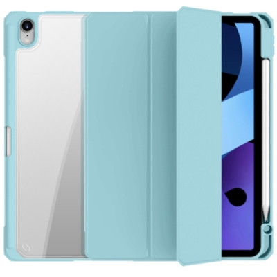 Bao da dành cho iPad Mini 7 , Mini 6 Clear Folio hiệu Mutural lưng trong chống sốc - hàng nhập khẩu