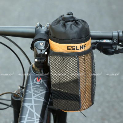 Túi giữ nhiệt đựng bình nước xe đạp ESL-007-4 giữ nhiệt giữ lạnh treo tay lái địa hình (Màu dupont) độ bền cao, chống rách, chống nước) kích thước 24x9cm - Mai Lee