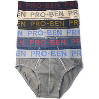 Combo 06 quần lót nam Pro Ben bảng lớn MS949 