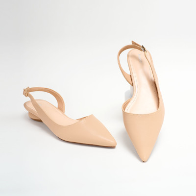 Giày Slingback trơn 3P PABNO PN12018 
