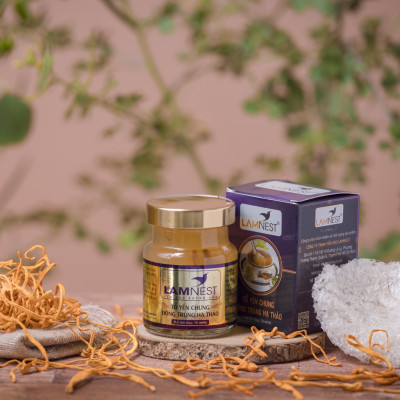 TỔ YẾN CHƯNG ĐÔNG TRÙNG HẠ THẢO - YẾN SÀO LAMNEST
